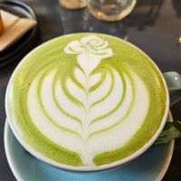 Matcha Latte at Market by Jeremy in Luxembourg City