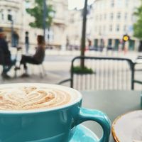 Chai latte (came back another day because it was amazing) at Market by Jeremy in Luxembourg City