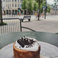 Cheesecake (vegan of course) at Market by Jeremy in Luxembourg City