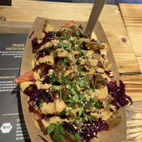 Vegane Kebab Fries  at Frittenglück  in Koblenz