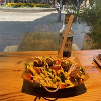 Falafel Fusion Fries  at Frittenglück  in Koblenz