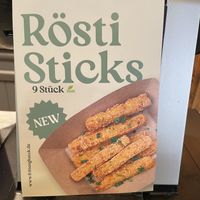 November 2024 new: rösti sticks  at Frittenglück  in Koblenz