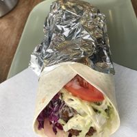 Falafel sandwich  at Dr-Falafel in Vienna