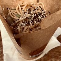 Plant Based Noodles at Dr-Falafel in Vienna