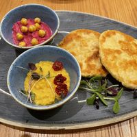 Hummus plate  at Bolero in Luzern