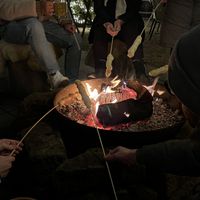 Stockbrot aus veganem Teig  at Heuchelberger Warte in Leingarten