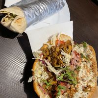 veganer Cig köfte Dürum und veganer Döner  at City Kebap in Feldkirch