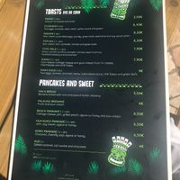 Food menu #2 at Tiki - Healthy Food Cave in Ericeira