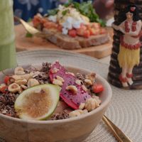 Monkey magic  at Tiki - Healthy Food Cave in Ericeira