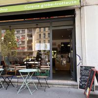 Outside  at Louisana in Lyon