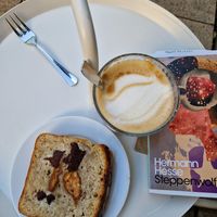 (Vegan) Peanut Banana bread at CAFE Stopover - Specialty Coffee & Banana Bread Bakery in Aachen