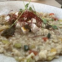 Risotto dish  at Most in Ljubljana