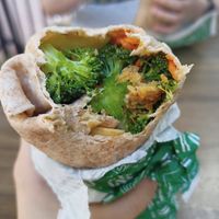 Teriyaki burrito at freshii in Ottawa