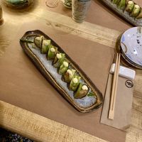 GF ‘Vegan Monday’ uramaki roll  at Sushi And Salad in Ely