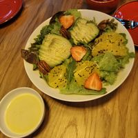 Some salad. at Good Food Bowl in Moscow