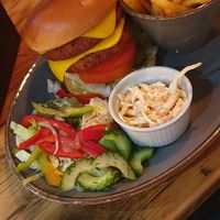 Plant Based Morso Burger at Cafe Morso in Coventry