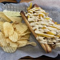 Cauliflower cheesesteak  at Breaker Brewing Company in Wilkes-barre