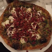 Vegan bianca at Chicago Trattoria in Brussels