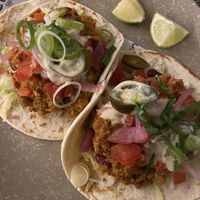 Vegan tacos  at Suzie Q in Gzira