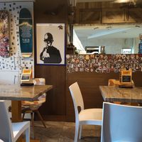 Seats inside at Suzie Q in Gzira