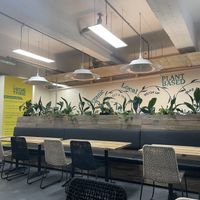 Inside the restaurant  at Vegie Tribe in Melbourne