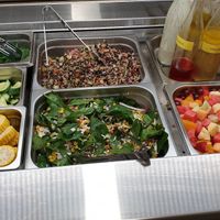 Great salad options too at Vegie Tribe in Melbourne