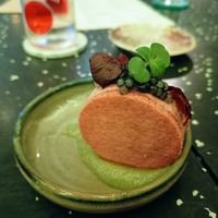 Almond ice-cream sandwich at Analogue Initiative in Central Singapore