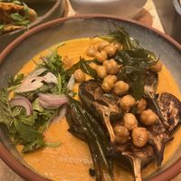 Eggplant curry  at Analogue Initiative in Central Singapore