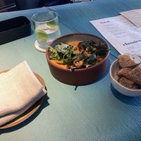 Butternut chickpea curry  at Analogue Initiative in Central Singapore