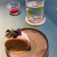 Roasted almond ice cream sandwich  at Analogue Initiative in Central Singapore