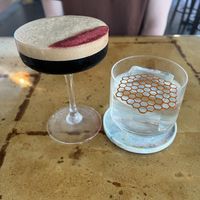 Faux Espresso mocktail and Soursop cocktaill #Veganuary at Analogue Initiative in Central Singapore