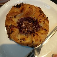 Kirschplunder/cherry danish pastry at Starbucks in Muenster