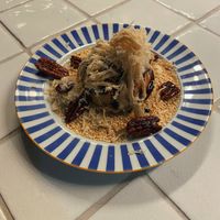 Muscovado ice cream at NENI am Prater in Vienna