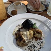 Vegan dishes  at NENI am Prater in Vienna