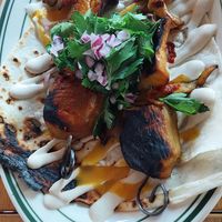 Pilz Shawarma at NENI am Prater in Vienna