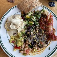 Breakfast Buffet Plate  at NENI am Prater in Vienna