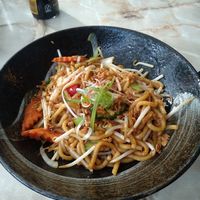 Udon Nudeln (auf Wunsch vegan) at MOONRICE in Groemitz