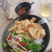 One of the main dishes at MOONRICE in Groemitz