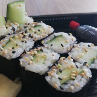 Veganes Sushi at MOONRICE in Groemitz
