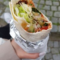 Köfte wrap at Hevalo in Bochum
