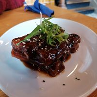 Vegan ribs at The Punch Bowl in Newcastle Upon Tyne