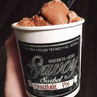 Vegan sorbet at Central Market in Houston