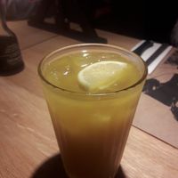 Mango-ginger lemonade at Akita Ramen in Krakow