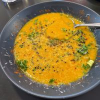 Potage panais carotte qui réchauffe l’âme !  at SAUG.E cuisine végane in Sherbrooke