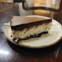 Bounty cake, vegan and GF 20pln at Karma Organic Coffee - Świętego Wawrzyńca in Krakow