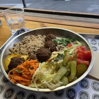 Falafel Bowl  at Falafeleria - Lavapiés in Madrid
