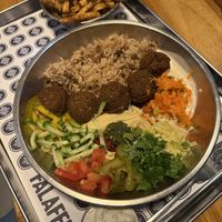 Falafel bowl  at Falafeleria - Lavapiés in Madrid