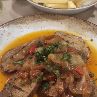 Seitan à casa......muito bom at Sabores ao Rubro in Tomar