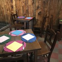 Inside  at Pizzeria La Pizze in Canfranc