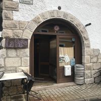 Outside  at Pizzeria La Pizze in Canfranc